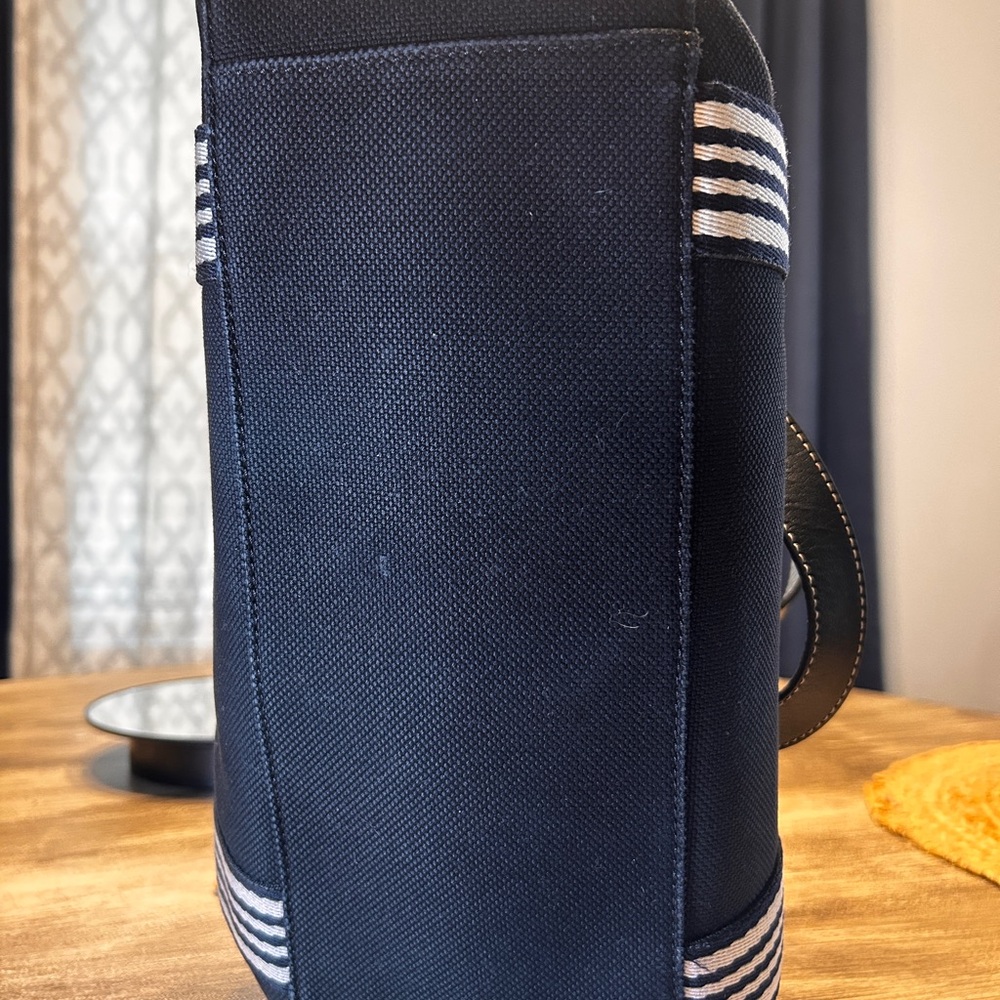 082. Burberry Blue Label Black Canvas Tote with COA - Picture 9 of 15